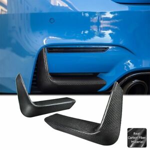 Carbon Fiber MotorFansClub 480mm Rear Bumper Lower Corner Lip fit for compatible with Universal Vehicles Lower Corner Valance Covers Spoilers 