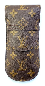 Authentic Louis Vuitton Monogram Etui a Lunettes Glasses Case - Paris France - Picture 1 of 7