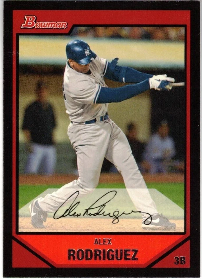 Alex Rodriguez 2007 Bowman - Image 1 of 1