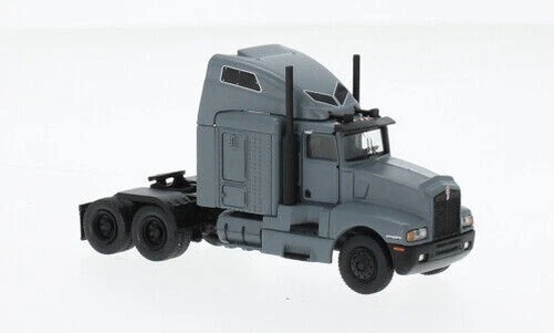 Brekina 85928 - 1/87 Kenworth T 600, Matt-Grau, 1984 - Nuovo - Immagine 1 di 1
