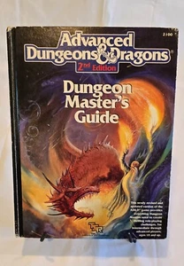 Advanced Dungeons & Dragons Dungeon Master's Guide 2nd Ed AD&D TSR #2100 1989 - Picture 1 of 6