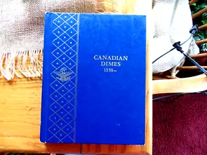 Nearly Complete 79 Coin 1902 - 1979 Silver Ten Cent Coins In Whitman Album R2 - Picture 1 of 7