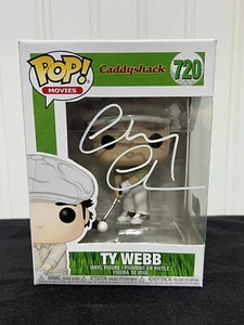 Chevy Chase Signed Ty Webb Funko Pop #720 Caddyshack Beckett - Picture 1 of 5