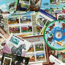Stamp Collection Horses 15+ Different Sets Topical Stamps MNH Sets