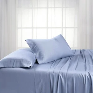 Hybrid Rayon From Bamboo Sheet 100% Bamboo Cotton Sheet 300 Thread Count Set - Picture 1 of 12