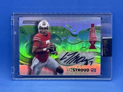 2023 CJ Stroud  Signed ROOKIE AUTO ALUMINATION 3/10 - Image 1 of 2