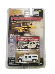 Johnny Lighting Hummer St. Joseph County, Indiana Sheriff Hummer NOC 1999 - Picture 1 of 2