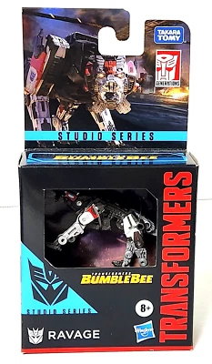 Transformers Bumblebee Studio Series Ravage Core Articulated Figure Class Hasbro - Image 1 of 4