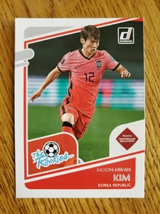 2021-22 Panini Donruss Soccer The Rookies Moon-Hwan Kim - Korea Republic