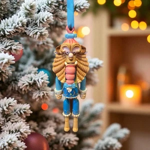 Disney 2025 Beauty and Beast Sugarplum Fairytale Nutcracker Christmas Ornament - Picture 1 of 3