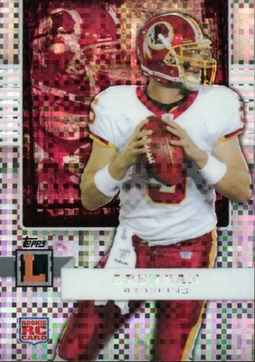 Colt Brennan 2008 Topps Letterman XFractor Rookie SSP Hawaii Redskins 22/25 - Image 1 of 2
