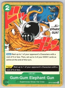 OP-13 Kaugummi Elefantenpistole UC Carrying On His Will Normal OP13-038 NM - Bild 1 von 2