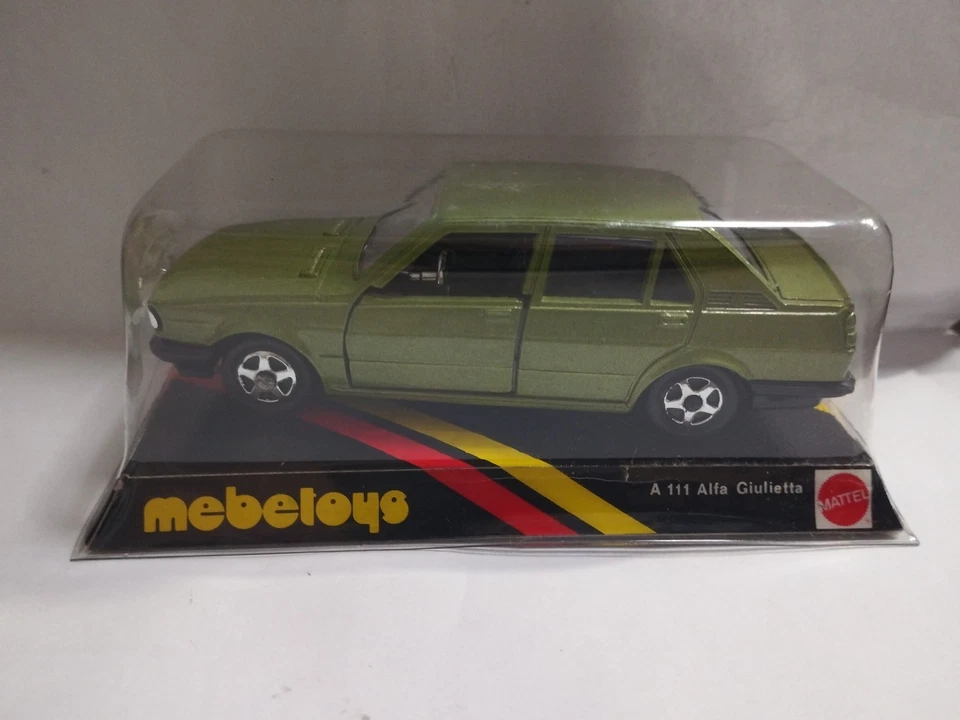 Mebetoys A 111 Alfa Giulietta Verde Scala 1/43 - Immagine 1 di 1