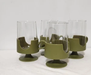 RARO Pyrex Compatibles Tazas Vasos SNap 12oz-Verde Flor Primavera (416-1) - Imagen 1 de 5
