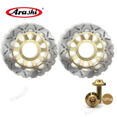 For Honda VTR 1000 SP1 RC51 2000-2004 Front Brake Disc Rotor & Mounting Holes - Image 1 of 4