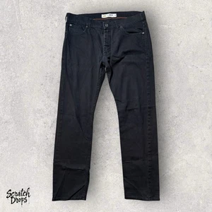 Lee Jeans Men's 34x30 Black Classic Fit Denim Pants Casual Straight Leg Style - Picture 1 of 4