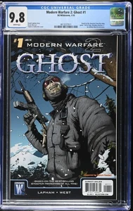 Modern Warfare 2: Ghost CGC 9.8 Call Of Duty 2010 DC/Wildstorm Comics - Picture 1 of 2