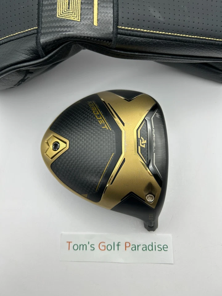 Cobra AeroJet 50Th Anniversary 10.5 Driver Head only With Head Cover RH 2320 - Image 1 of 4