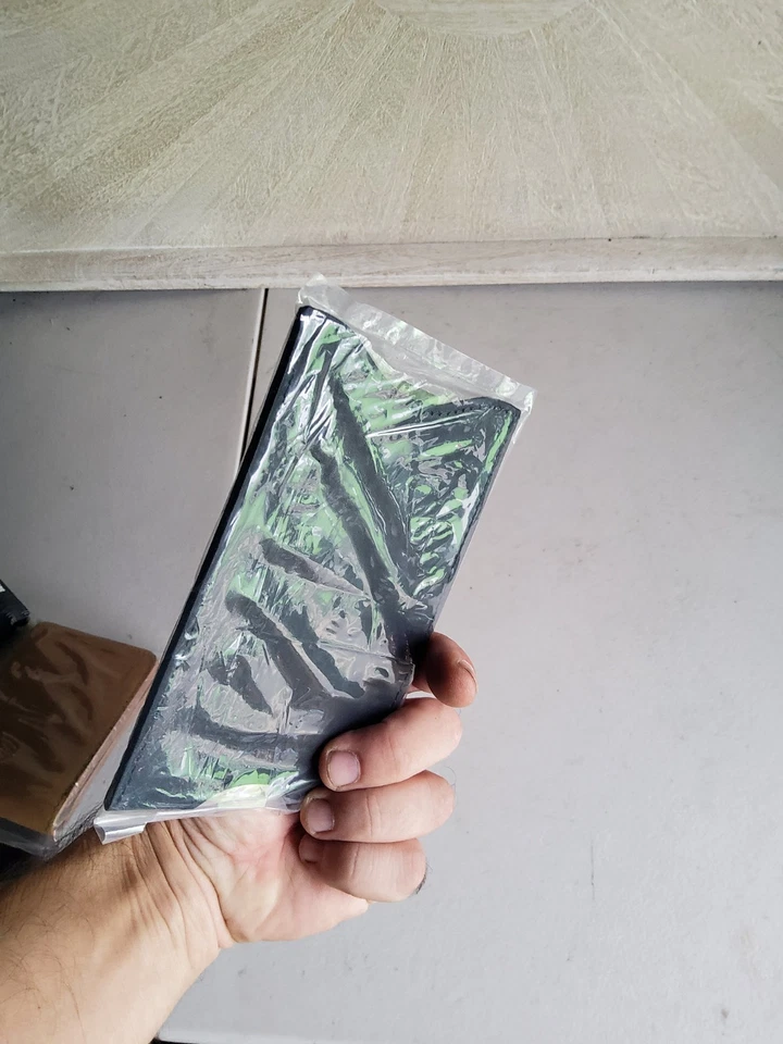 cartera manga cuero sillín negro.no usada Foto 1 de 2