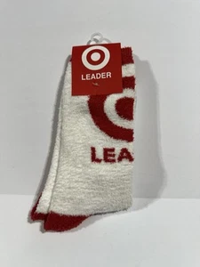 Calze Target Leader Crew Rosso Bianco Dipendente Promo Merch Esclusive Nuove con etichette - Foto 1 di 2
