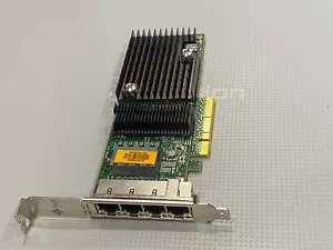 Sun ATLS1QGE 501-7606-07 Quad Port x8 Gigabit LAN UTP PCI Card 501-7606-04 HIGH - Picture 1 of 3