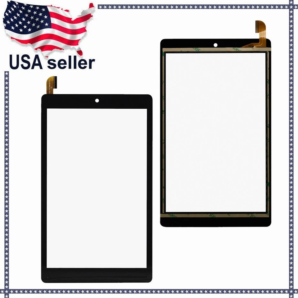 Touch Screen Digitizer Glass For onn. 8" Kids Tablet 100044018G 100044018P - Image 1 of 3