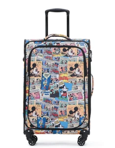 Disney - Dis022 Comic 25in Medium 4 Wheel Soft Suitcase - Picture 1 of 5