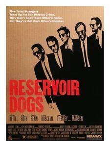 Movie Poster Print RESERVOIR DOGS 18x24" - Bild 1 von 1