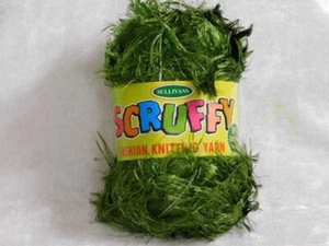 Sullivans Scruffy Knitting Yarn 100gm Olive - Picture 1 of 1
