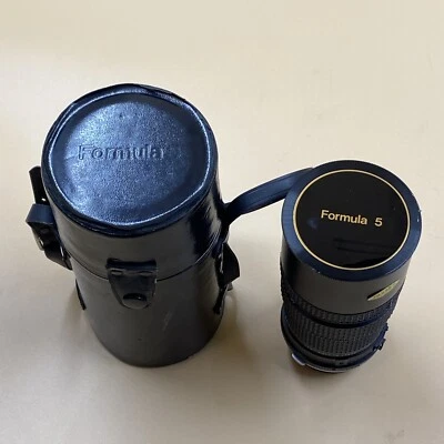 Formula 5 Gold Crown Macro Zoom 1:4 60-150mm F4 OM Mount / Original Case/2 cover - Image 1 of 4