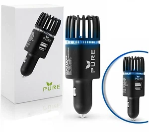 ✅Car Air Purifier ARB Certified 3in1 w/ Dual USB Ports Eliminate Odors & Smells - Picture 1 of 6