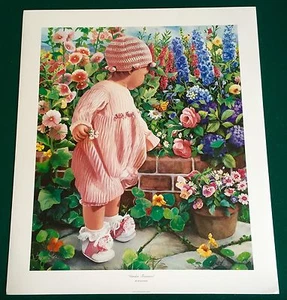 *GARDEN TREASURES* Rios #1 S/N 250 LTD EDITION 2000 Lithograph 24" x 28" COA - Picture 1 of 1