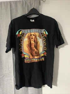 Camicia vintage Rob Zombie gomma da malare taglia grande - Foto 1 di 12