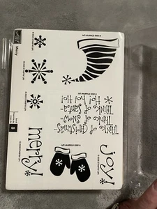 Neu unmontiert Merry StampinUp 8-teiliges Set 2005 Urlaub Weihnachten - Bild 1 von 3