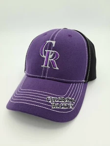 Colorado Rockies Hat '47 Purple Gray Black Adjustable Adult Men Baseball Cap - Picture 1 of 4