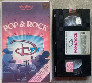 DTV Pop & Rock - DISNEY VHS - Picture 1 of 1