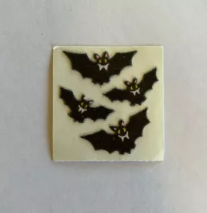 Adesivi Sandylion vintage anni 80 Halloween Pipistrelli Fuzzy 1 MOD Vacanze - Foto 1 di 1