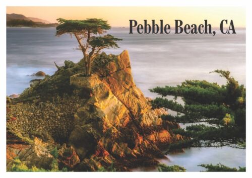 Pebble Beach, California, CA, Souvenir, Fridge Magnet CA073