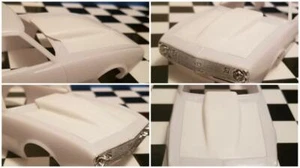 Resin Bubble Hood for '67 Camaro SS 2,n1 Revell 1/25. HOT! NEW! - Picture 1 of 5