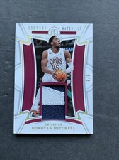 2022-23 National Treasures Donovan Mitchell Century Materials Patch Prime /8