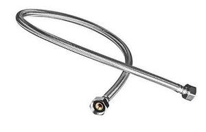 Edelstahl Panzerschlauch 1/2" , 3/8" , M10 in Verschiedenen Längen - Bild 1 von 5