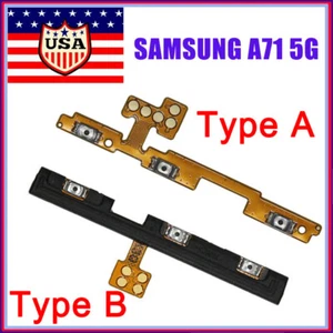 Power + Volume Button Flex Cable For Samsung Galaxy A71 5G SM-A716U A716V A7160 - Picture 1 of 3
