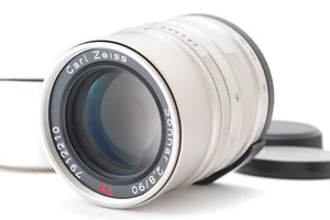 [MINT] Contax Carl Zeiss Sonnar T* 90mm f/2.8 Lens G Mount HOOD G1 G2 From Japan - Picture 1 of 12
