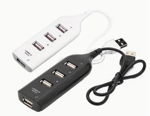 Hub Sdoppiatore 4 Porte USB Multi Porta 2 3 Laptop PC Notebook Splitter Nero - Foto 1 di 8
