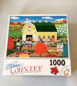 Home Country Bee's Apple Honey Barn 1000 Pc Puzzle. - Picture 1 of 3