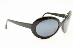 NEW VINTAGE EYEVAN E-615 CRY GA BUTTERFLY BLACK AUTHENTIC SUNGLASSES 62-15 JAPAN - Picture 1 of 3