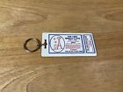 1982 World's Fair Ticket Keychain Key Ring Knoxville Energy Exposition