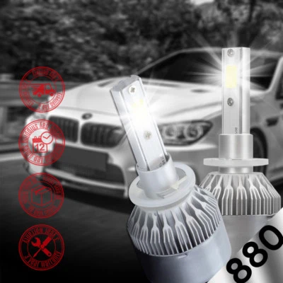 XENTEC LED HID Foglight Conversion kit 880 6000K for 2001-2006 Dodge Stratus - Image 1 of 4