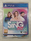 LET S SING 2022 + 2 MICROS PS4 FR NEW (GAME IN ENGLISH/FR/DE/ES/IT)