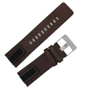 26mm Quality Genuine Leather Watch Strap Band For Diesel - Picture 1 of 1